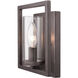 Marco 1 Light 7 inch Gunmetal Bronze Wall Sconce Wall Light