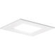 Direct To Ceiling Slim Textured White Downlight