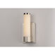 Optic LED 4.75 inch Satin Nickel Bath Vanity Wall Light