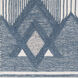 Cheyenne 36 X 24 inch Denim/Khaki/Medium Gray/Ivory Rugs, Rectangle