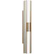 Colton LED 30 inch Champagne Gold Vanity Light Wall Light
