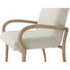 Catalina Dune Dining Chair, Wooden, Upholstered