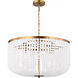 Christiane Lemieux Bellecour 8 Light 24 inch Vintage Gild Chandelier Ceiling Light