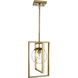 Atwell 1 Light 8 inch Brushed Bronze Pendant Ceiling Light