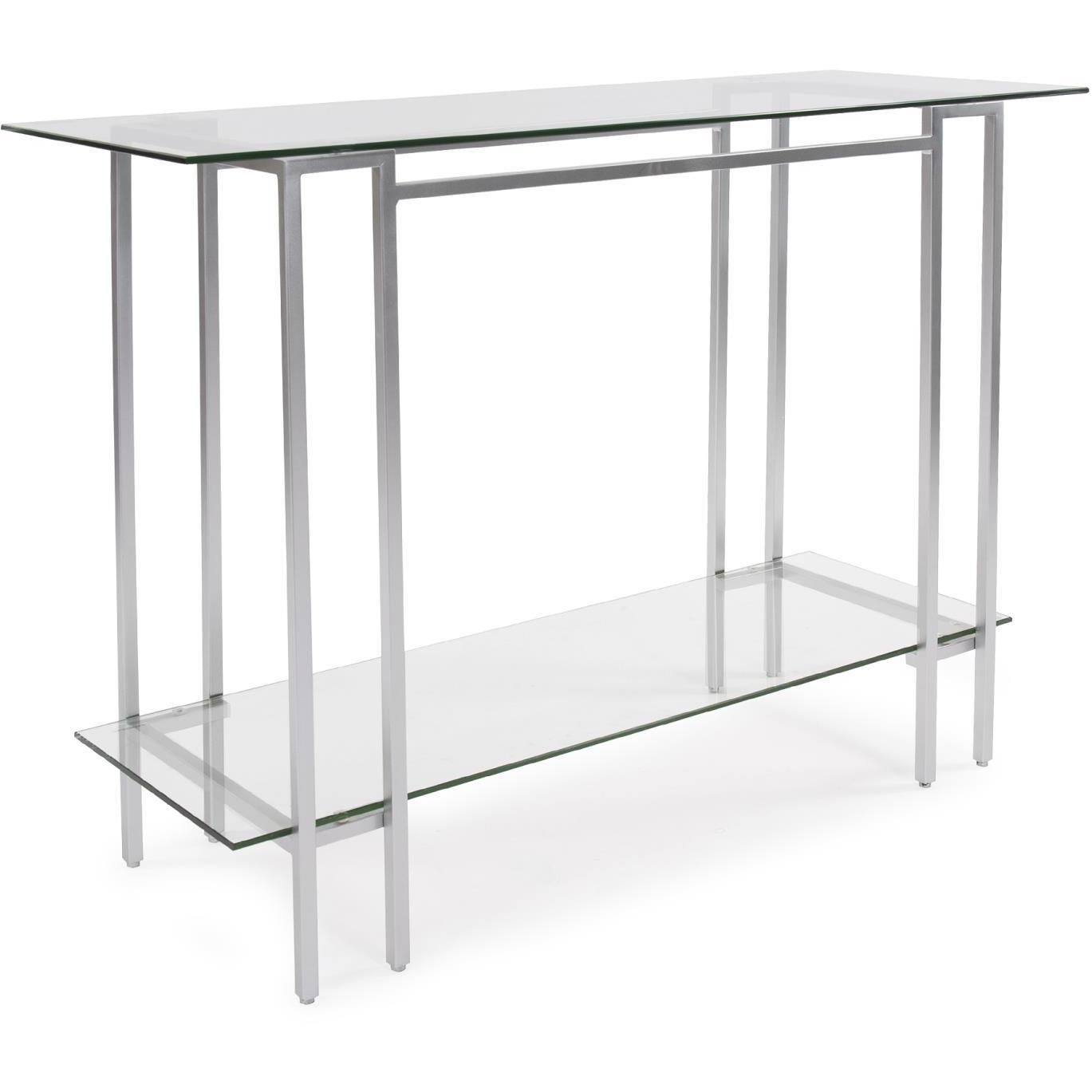 Stanton 42 inch Silver Console Table