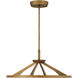 Stiles LED 28 inch Ashen Gold Pendant Ceiling Light
