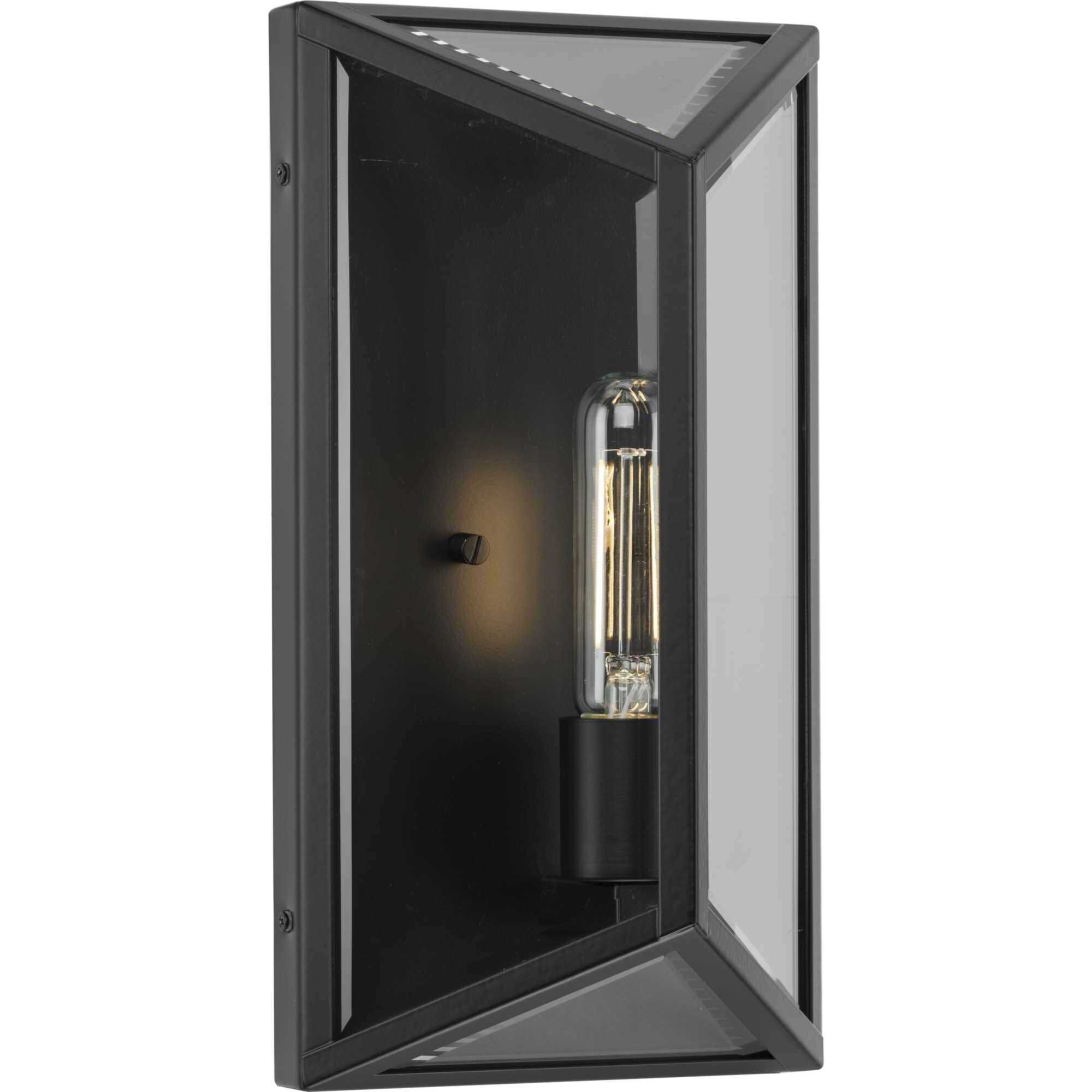 Bristol 1 Light 13.75 inch Matte Black Outdoor Wall Lantern