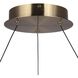 Elynn LED 23.5 inch Gold Chandelier Ceiling Light