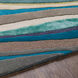 Olean 96 X 60 inch Teal/Aqua/Taupe/Cream/Dark Brown/Ink Rugs, Rectangle