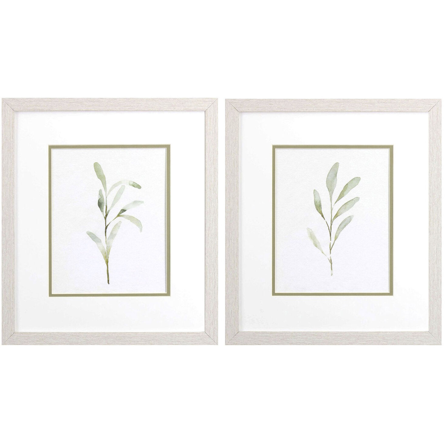 Florals Green Framed Art, Propac