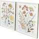 Full Bloom Rust and Brown and Yellow Framed Art