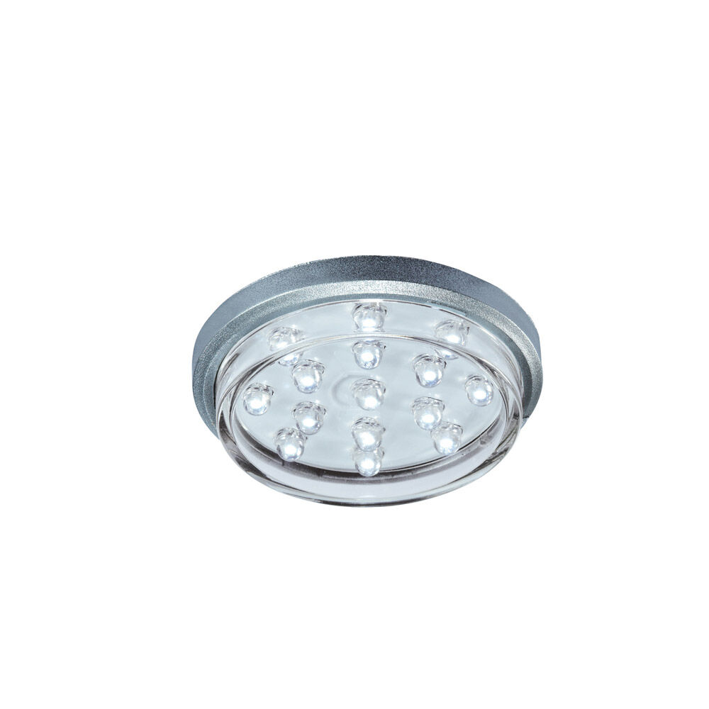 Signature 12V LED 2.25 inch Matte Silver Undercabinet Lighting