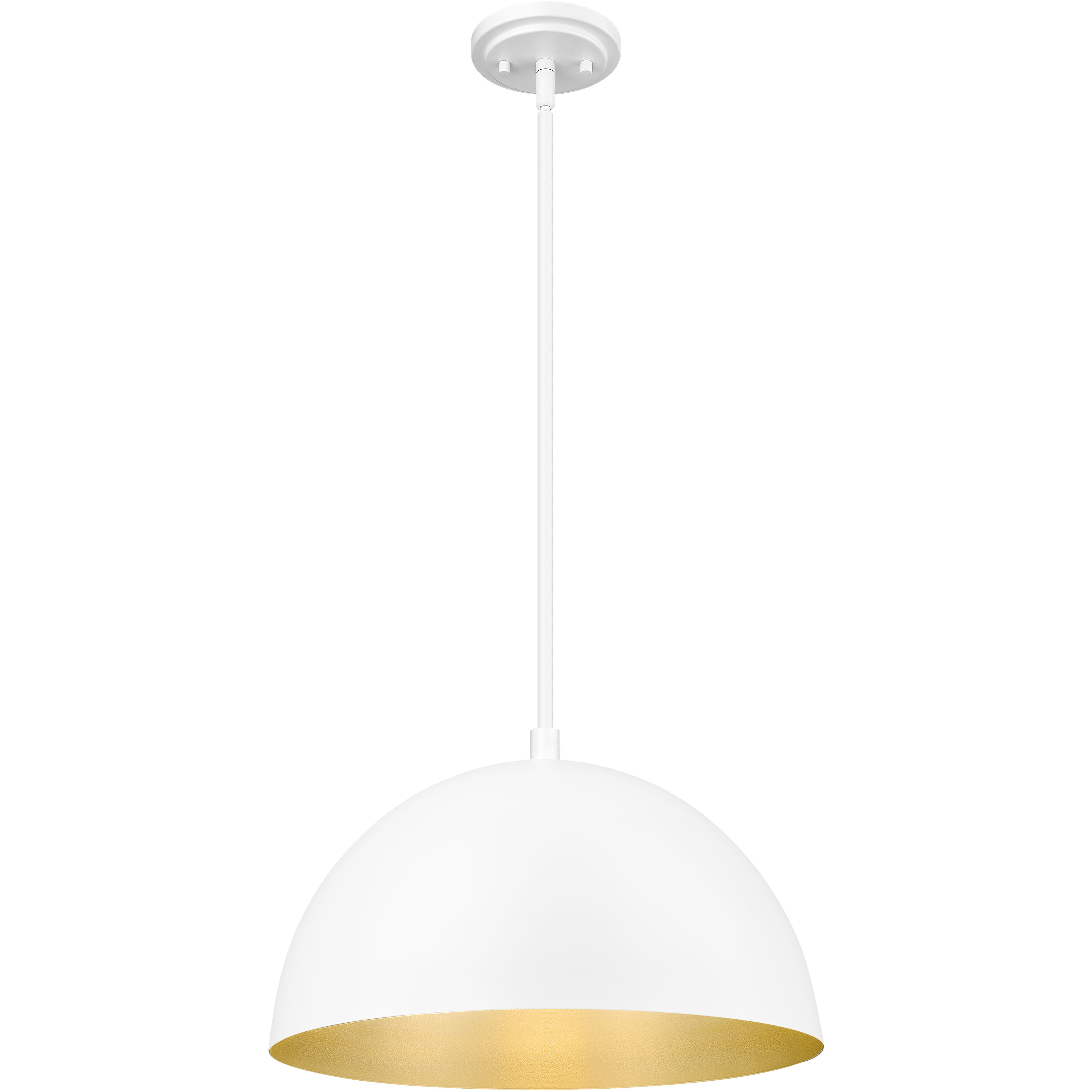 Vega Pendant Ceiling Light in Matte White