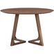 Godenza 47 X 47 inch CB Walnut Dining Table, Round