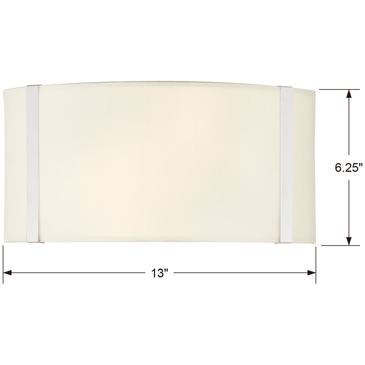 Fulton Sconce Wall Light in Polished Nickel