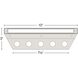 Nuvi 12v 3.50 watt Titanium Landscape Deck Sconce