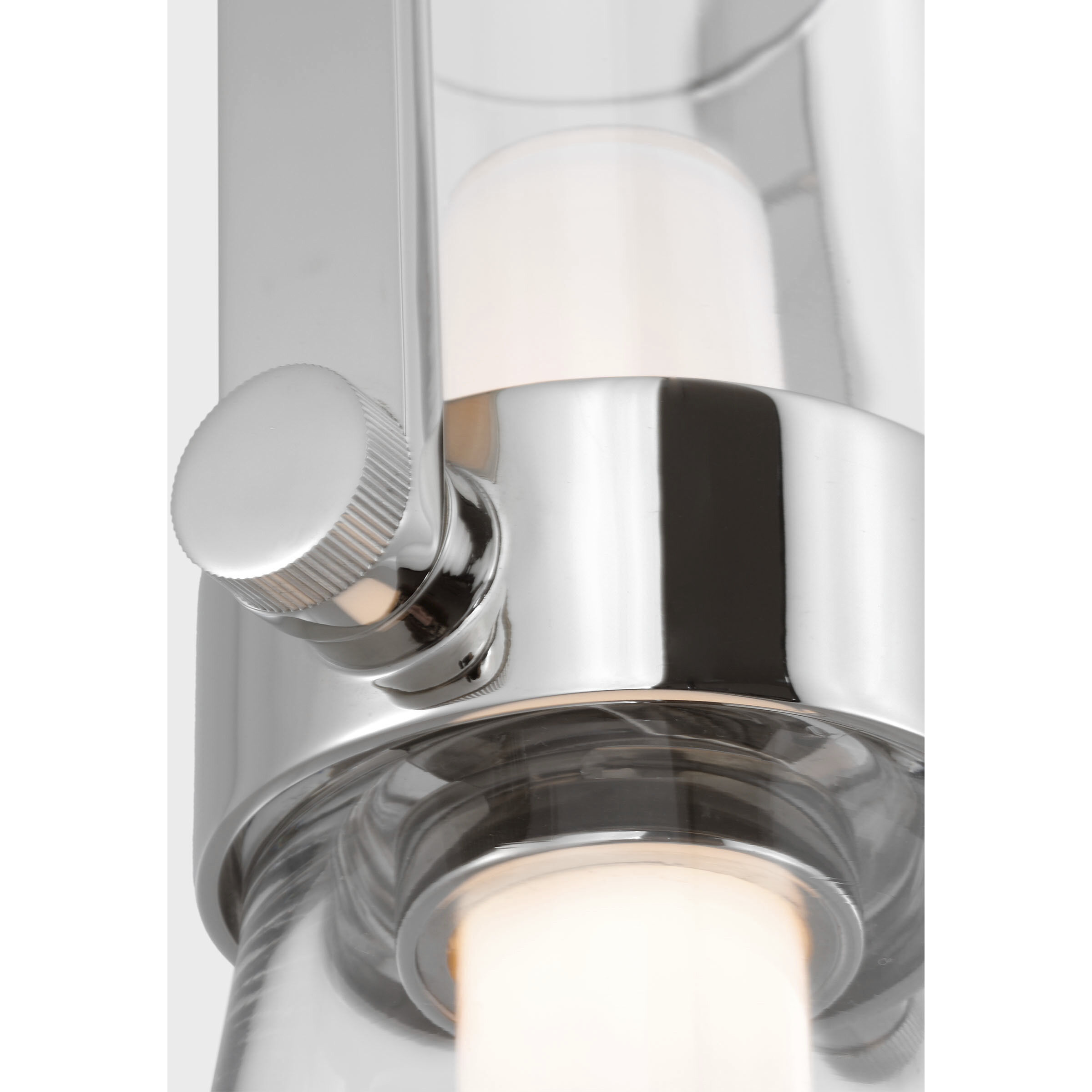 Ian K. Fowler Larkin LED 5.5 inch Polished Nickel Conical Pendant Ceiling Light