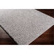 California Shag 87 X 63 inch Medium Gray Rugs in 5 x 8, Rectangle