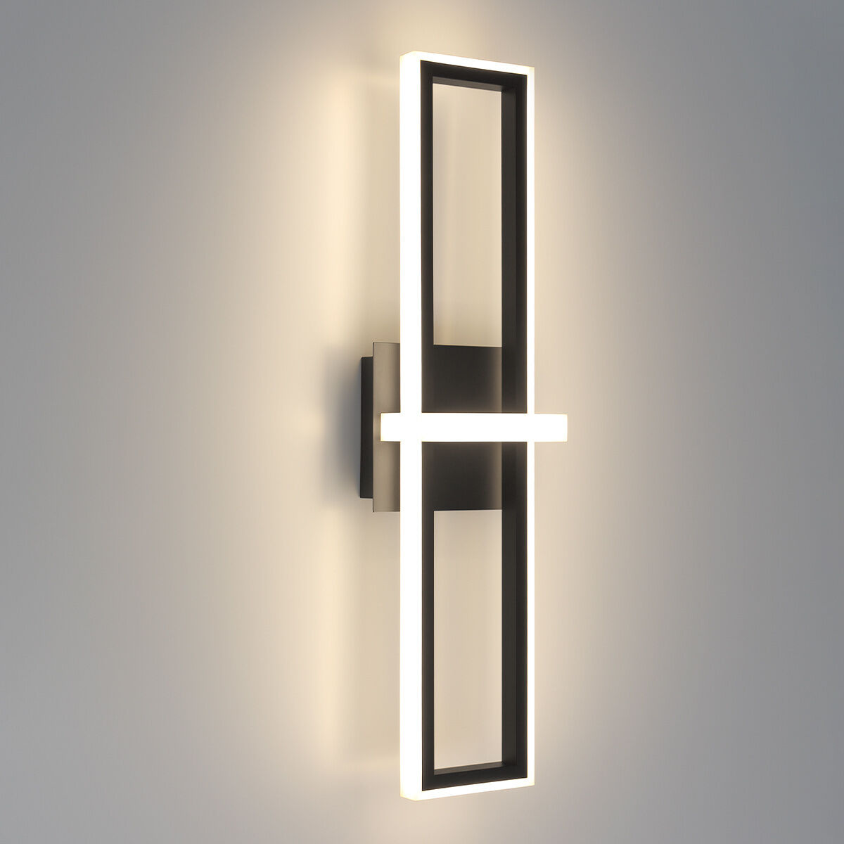 Bordo LED 24 inch Black Outdoor Wall Sconce