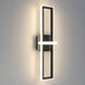 Bordo LED 24 inch Black Outdoor Wall Sconce