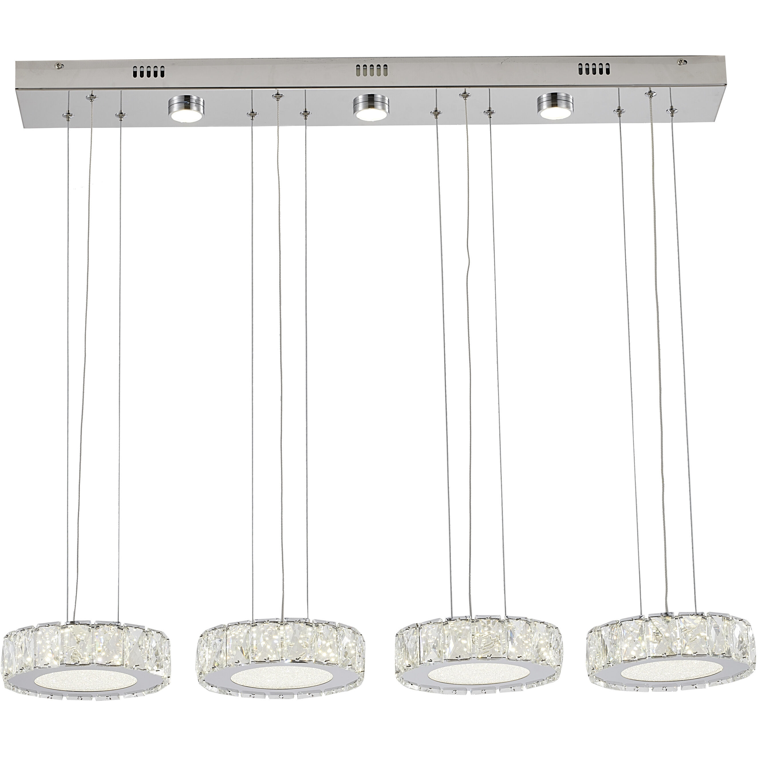 Canada LED 32 inch Chrome Island Lighting Ceiling Light