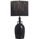 Empire 36.75 inch 100.00 watt Gloss Black Table Lamp Portable Light