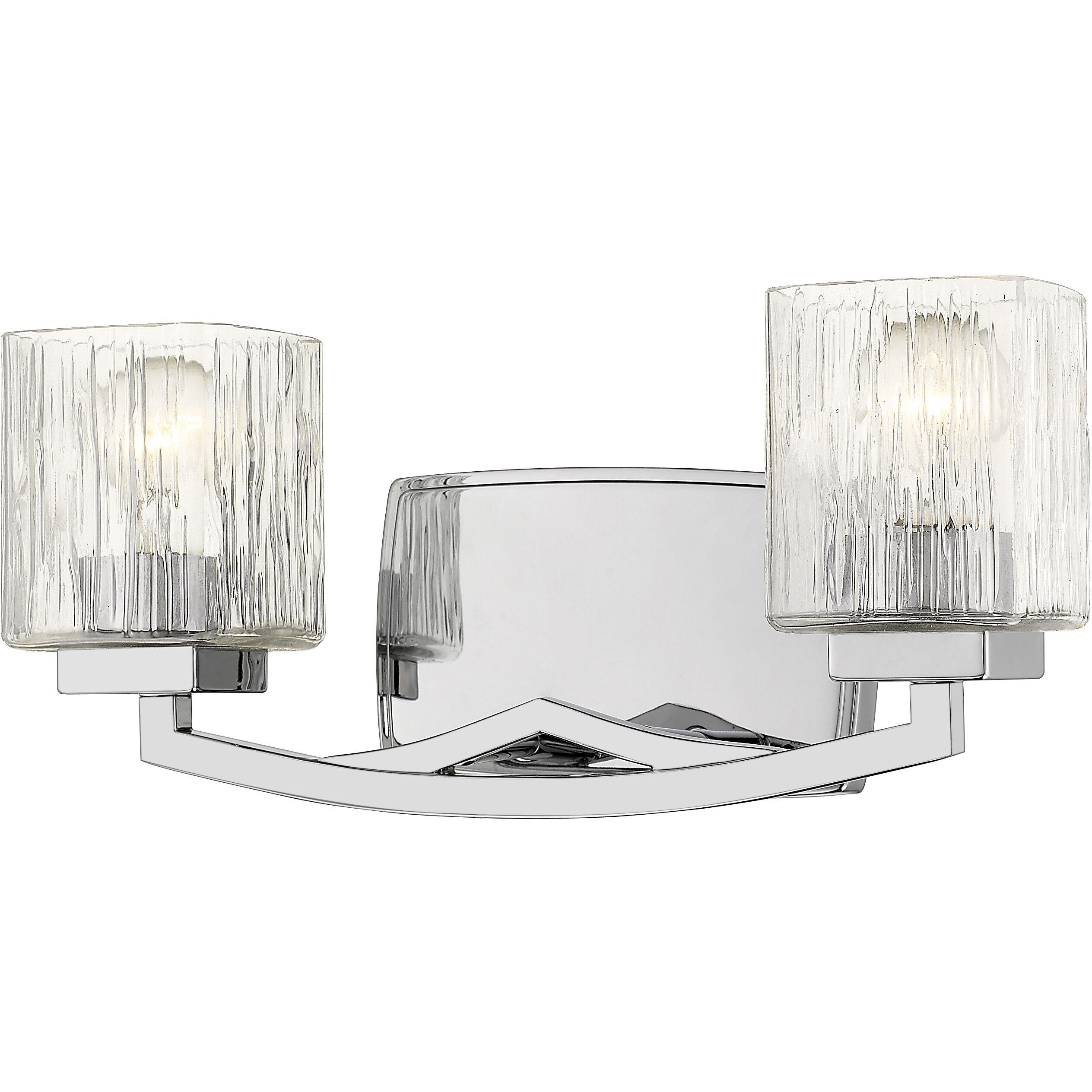 Zaid 2 Light 16.00 inch Bathroom Vanity Light