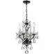 Welton 4 Light 11 inch English Bronze Mini Chandelier Ceiling Light in Clear Spectra