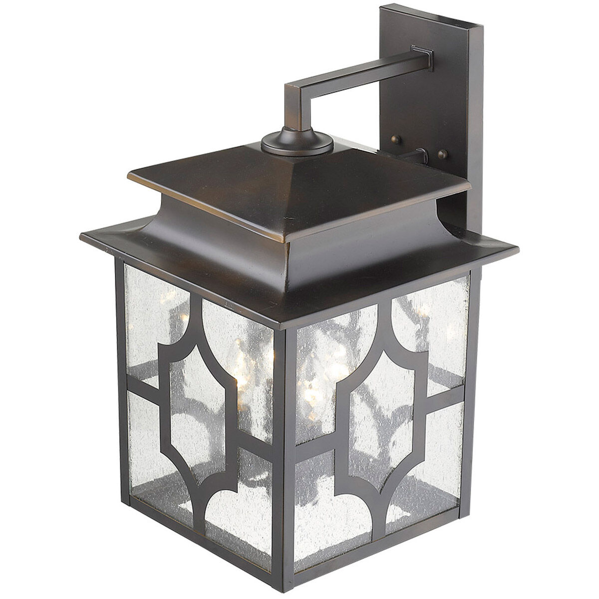 Calvert 4 Light 19 inch Oil-Rubbed Bronze Exterior Wall Mount