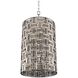 Modello 8 Light 19 inch Chrome Foyer Light Ceiling Light