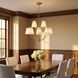 C&M by Chapman & Myers Marina 12 Light 30 inch Burnished Brass Chandelier Ceiling Light