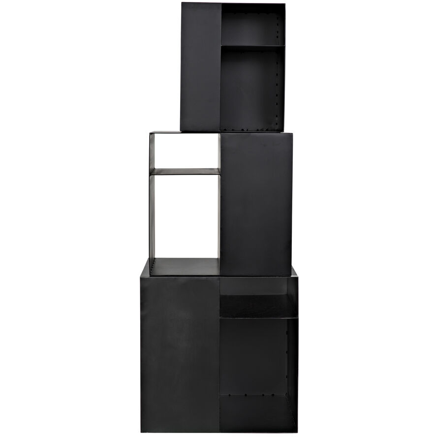 Gropius Cubes 51 X 20 inch Matte Black Console