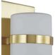 Hartwick 1 Light 5 inch Satin Brass ADA Wall Sconce Wall Light