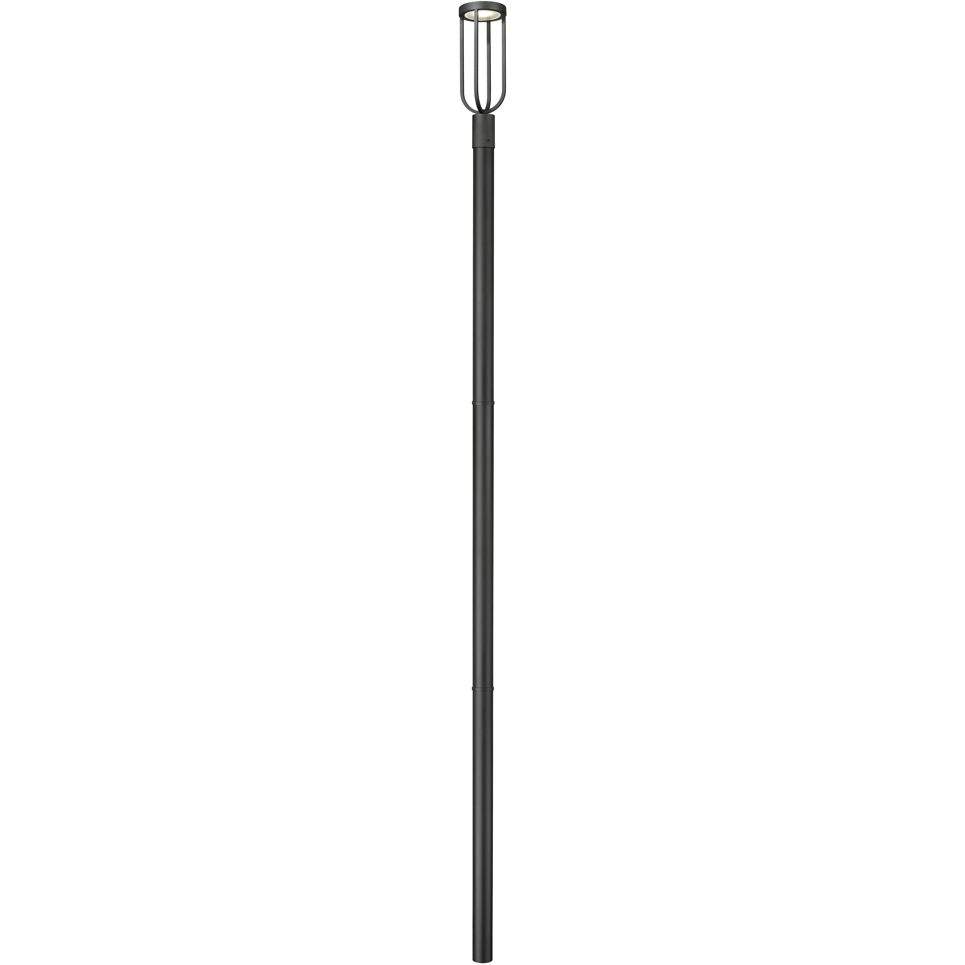 Leland LED 137.25 inch Sand Black Outdoor Post Mounted Fixture