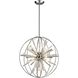 Twilight 10 Light 22 inch Polished Chrome with Clear Chandelier Ceiling Light