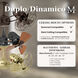 Matthews-Gerbar Duplo-Dinamico 16 inch Gloss White with Solid Mahogany Wood Blades Rotational Ceiling Fan, Matthews-Gerbar
