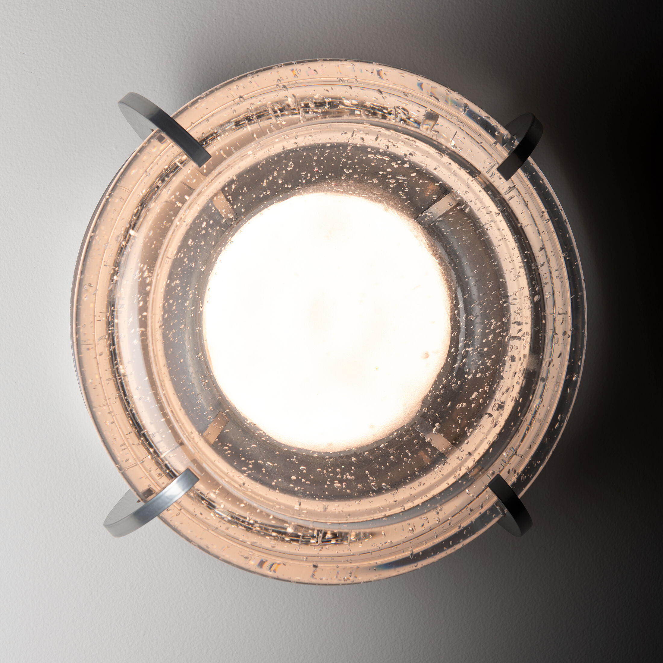 Lustra LED 11.6 inch Sterling Flush Mount/Sconce Ceiling Light, Art & Alchemy