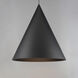 Pitch LED 29.5 inch Black Single Pendant Ceiling Light