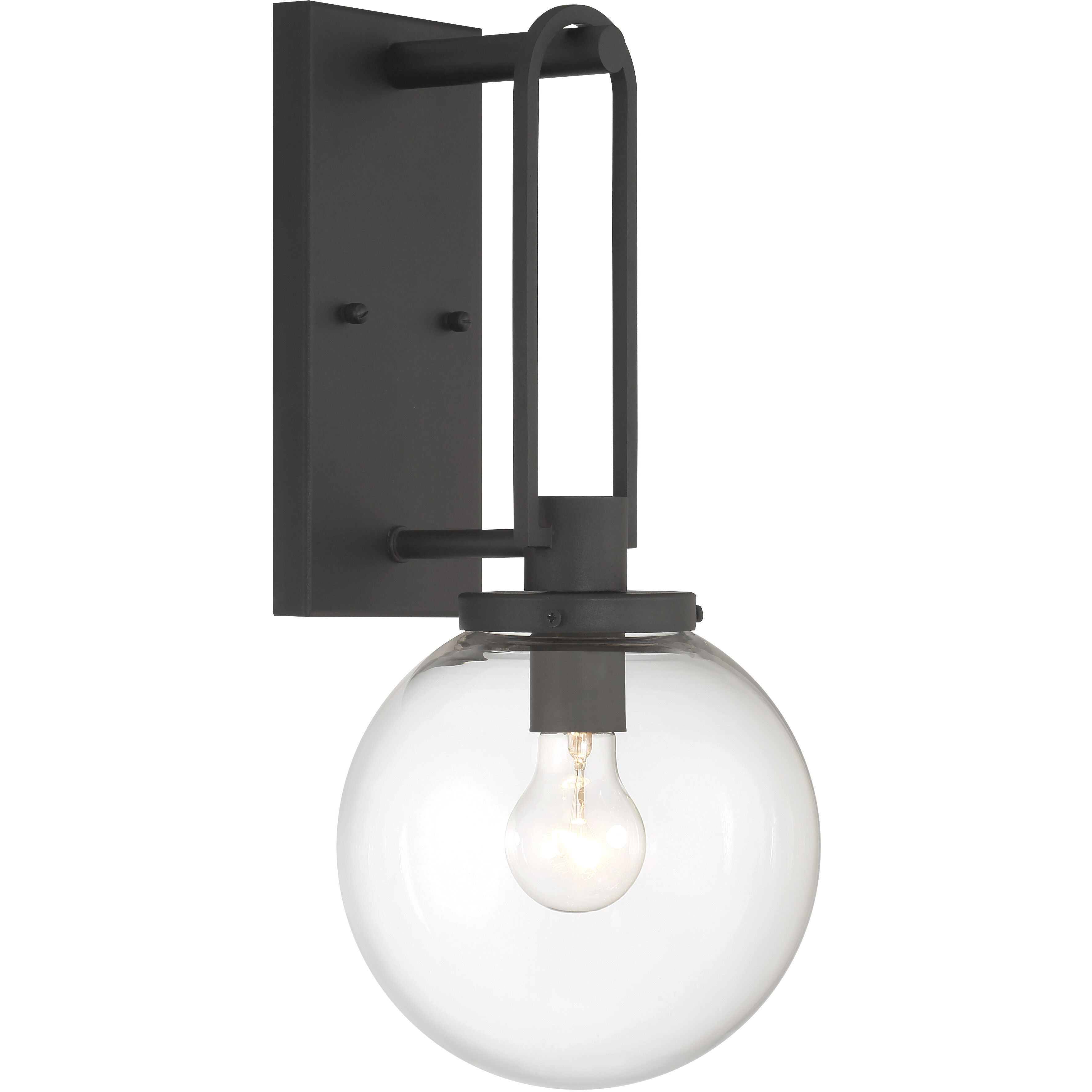 Wenston Outdoor Wall Mount in Sand Coal, Great Outdoors