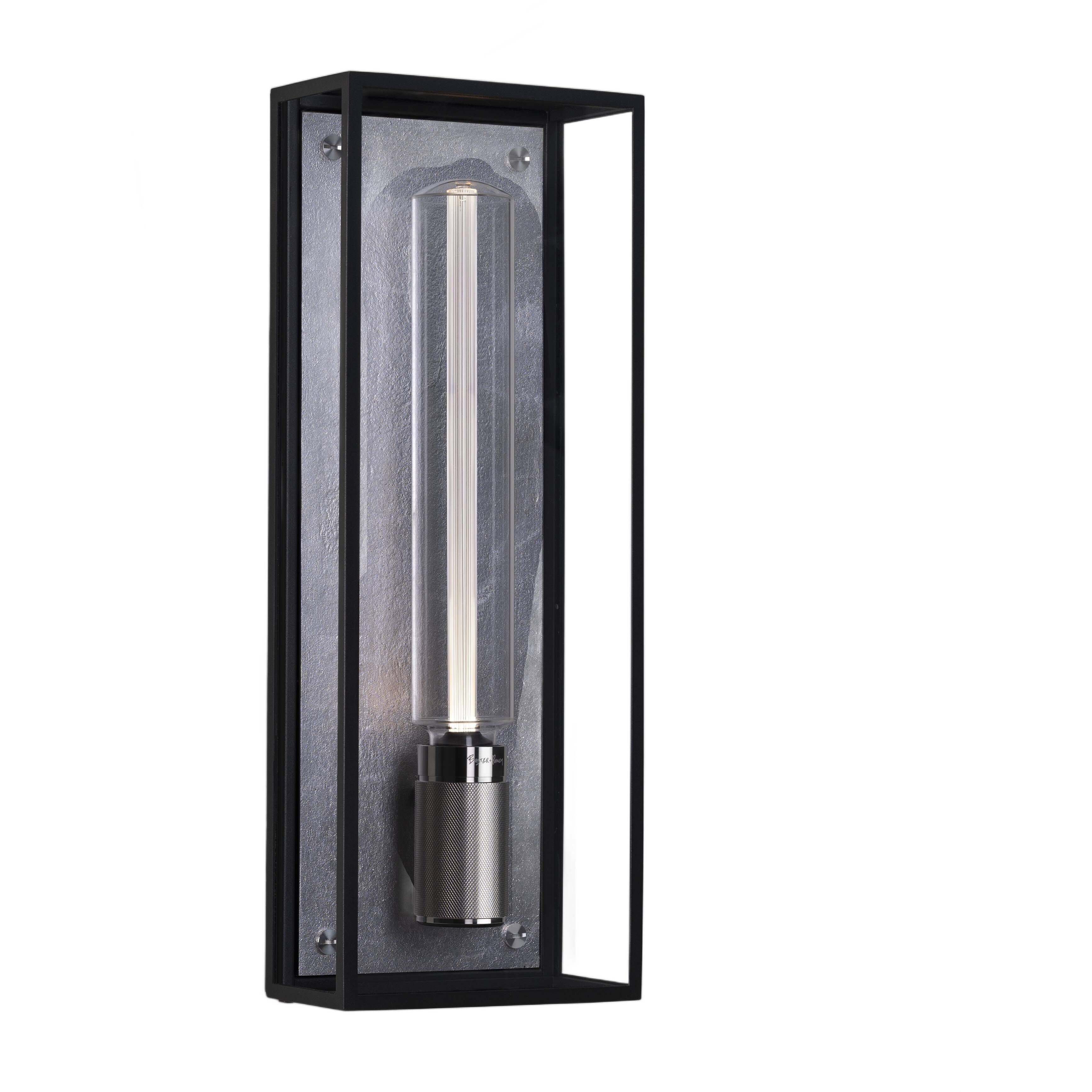 Caged Wet LED 19.21 inch Steel Outdoor Wall Lighting