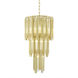 Gigi 7 Light 13.78 inch Gold Chandelier Ceiling Light, Small