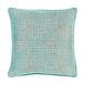 Alcott 20 X 20 inch Aqua/Ivory/Camel Pillow Cover