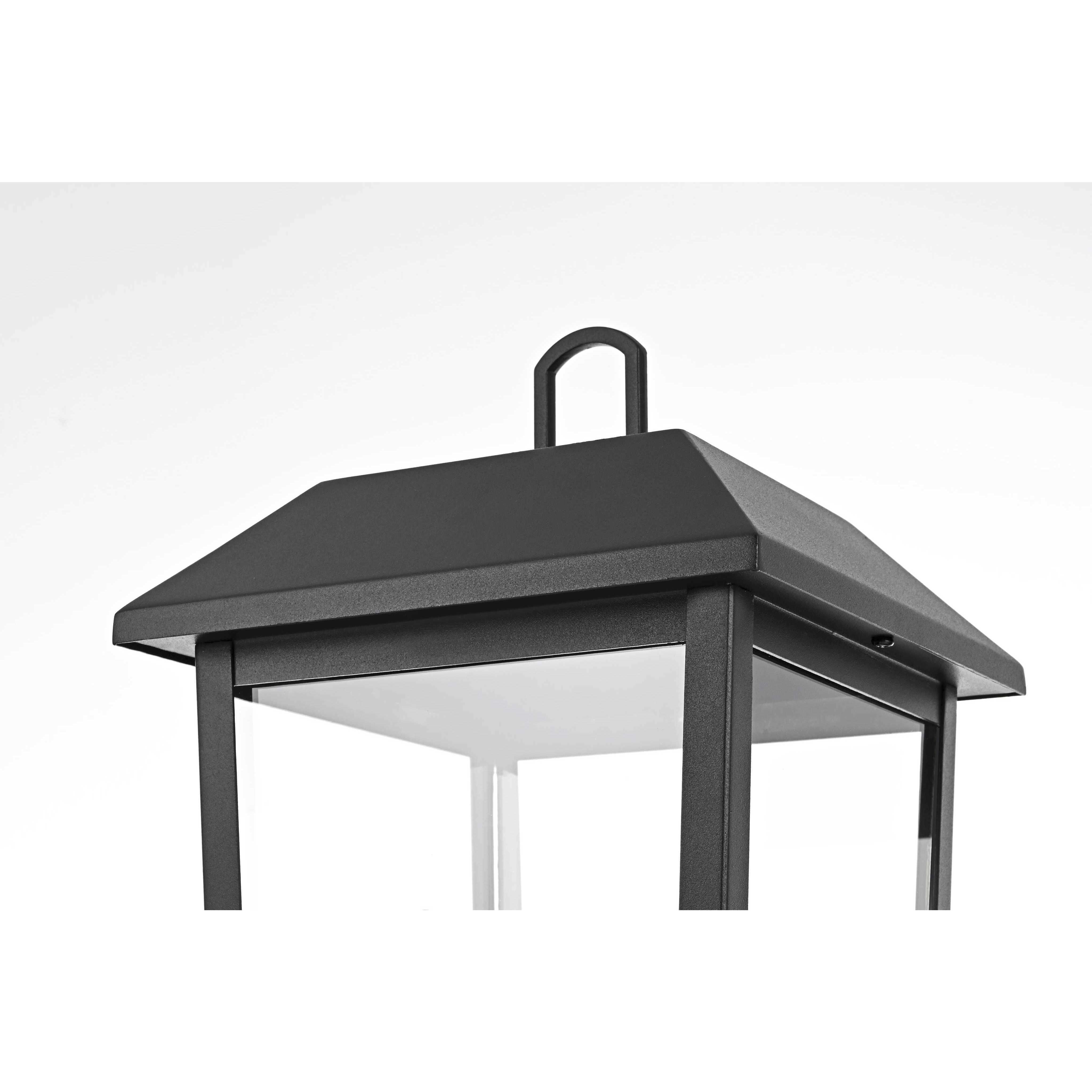 Riggs 3 Light 18 inch Black Outdoor Post Light