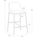 Dover 36 inch Napa Stone / Polo Club Stone Counter Stool