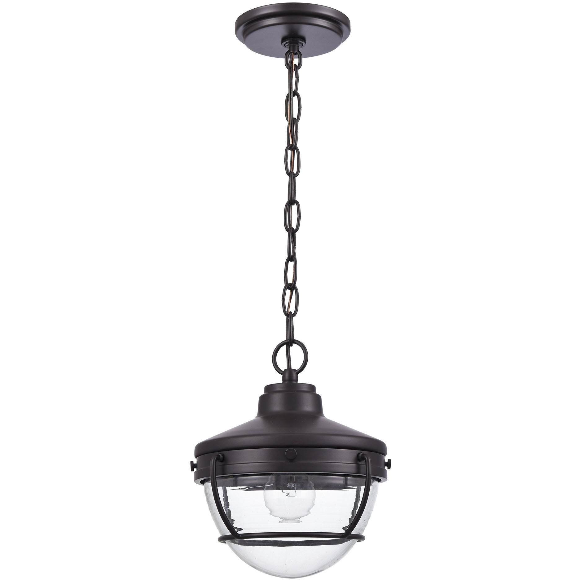 Eastport 1 Light 9 inch Oil Rubbed Bronze Outdoor Pendant