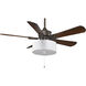 Blades Wood Walnut 22.12 inch Each Fan Blades