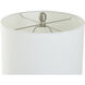 Joni 21 inch 60 watt White Table Lamp Portable Light