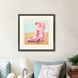 Cowboy Barbee Pink and Turquoise and Rust Framed Art, Propac