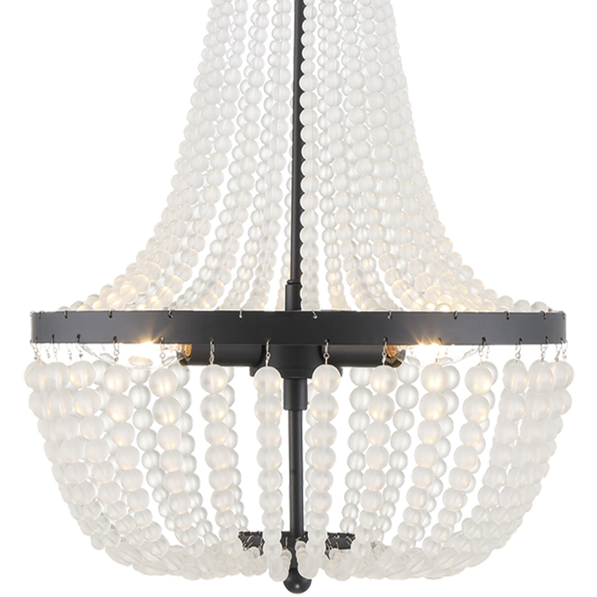 Rylee 3 Light 14 inch Matte Black Mini Chandelier Ceiling Light