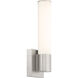 Vantage Wall Sconce And Bath Wall Light in Brushed Nickel